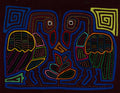 Burgundy And Blue Don't You Dare Goose Bird Mola