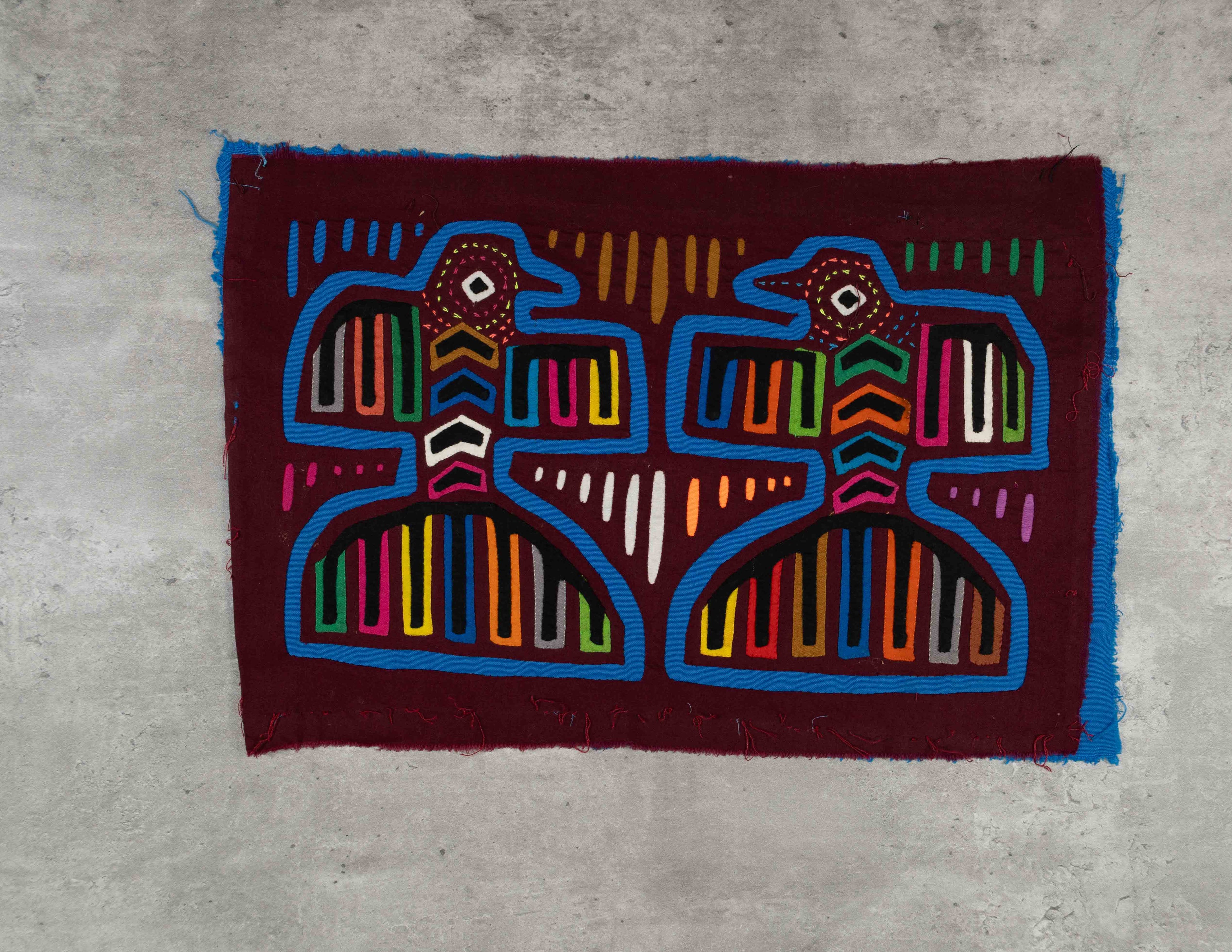Burgundy And Blue Thunderbird Mola