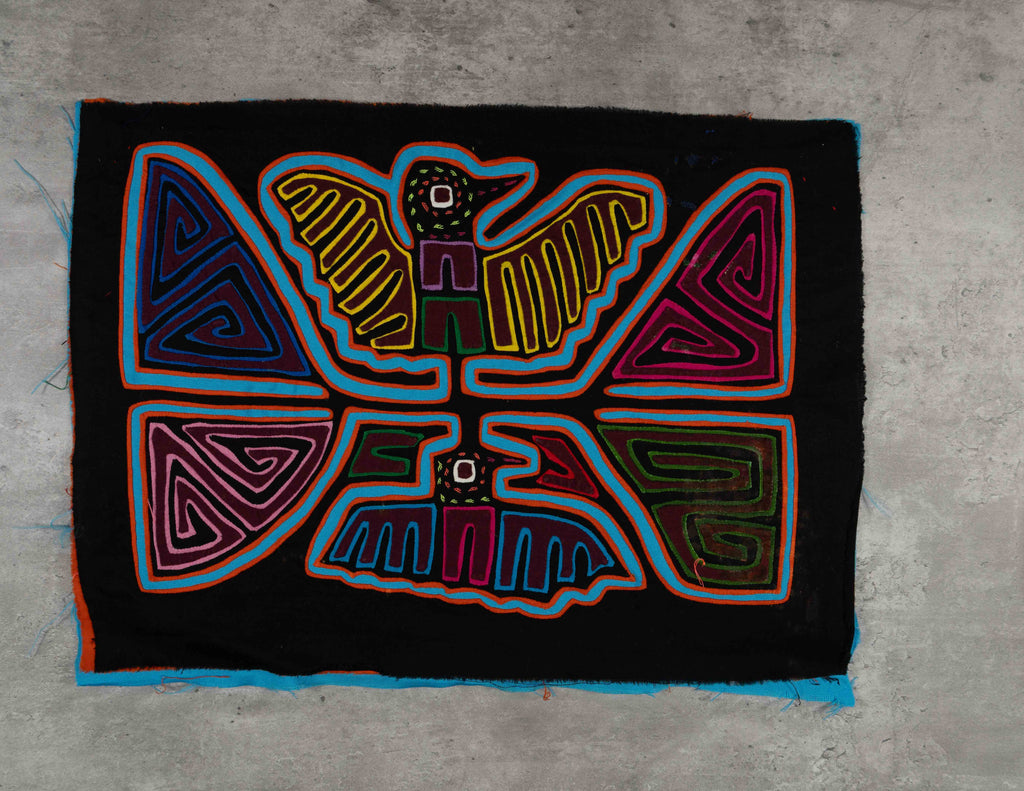 Black And Turquoise Thunderbird Mola