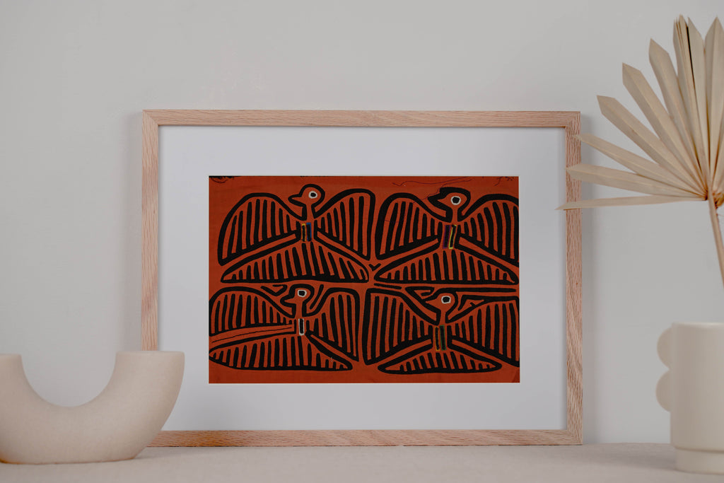 Black And Orange Thunderbird Mola