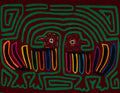 Maroon And Green Confused Bird Mola