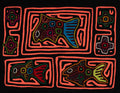 Neon Orange Fish Aquarium Mola