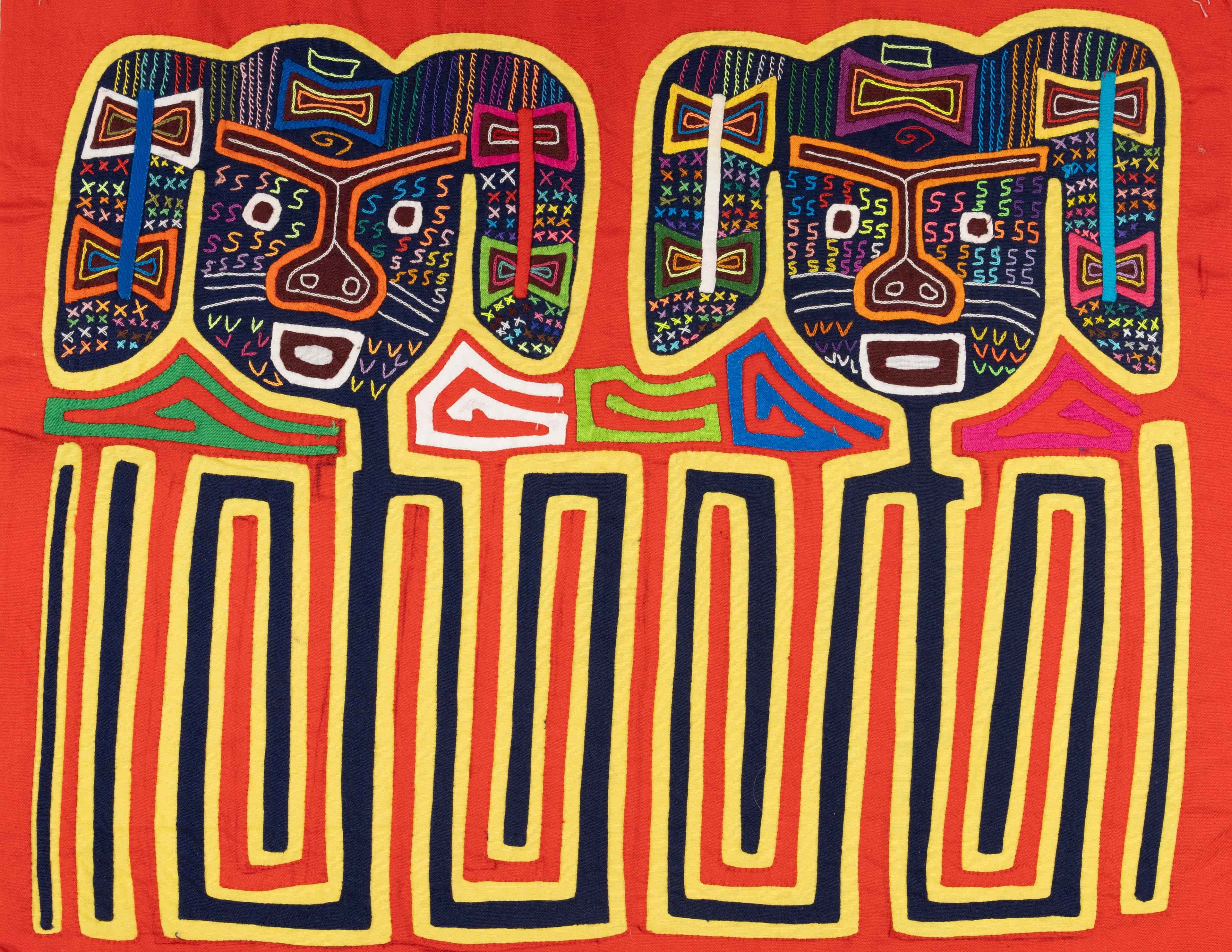 REd And Yellow Twin Sister Mola