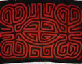 Vintage Black And Red Classic Design Mola