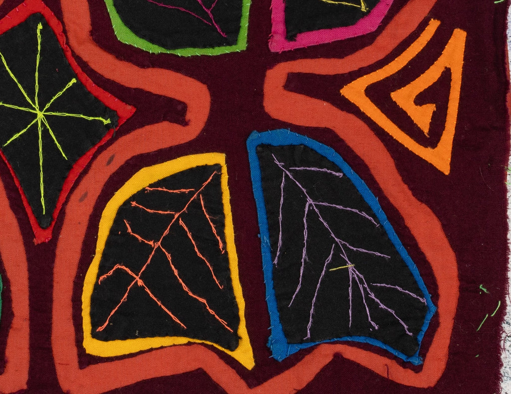 Jungle Autumn Leaves Mola