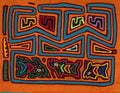 Orange And Blue Fish Mola