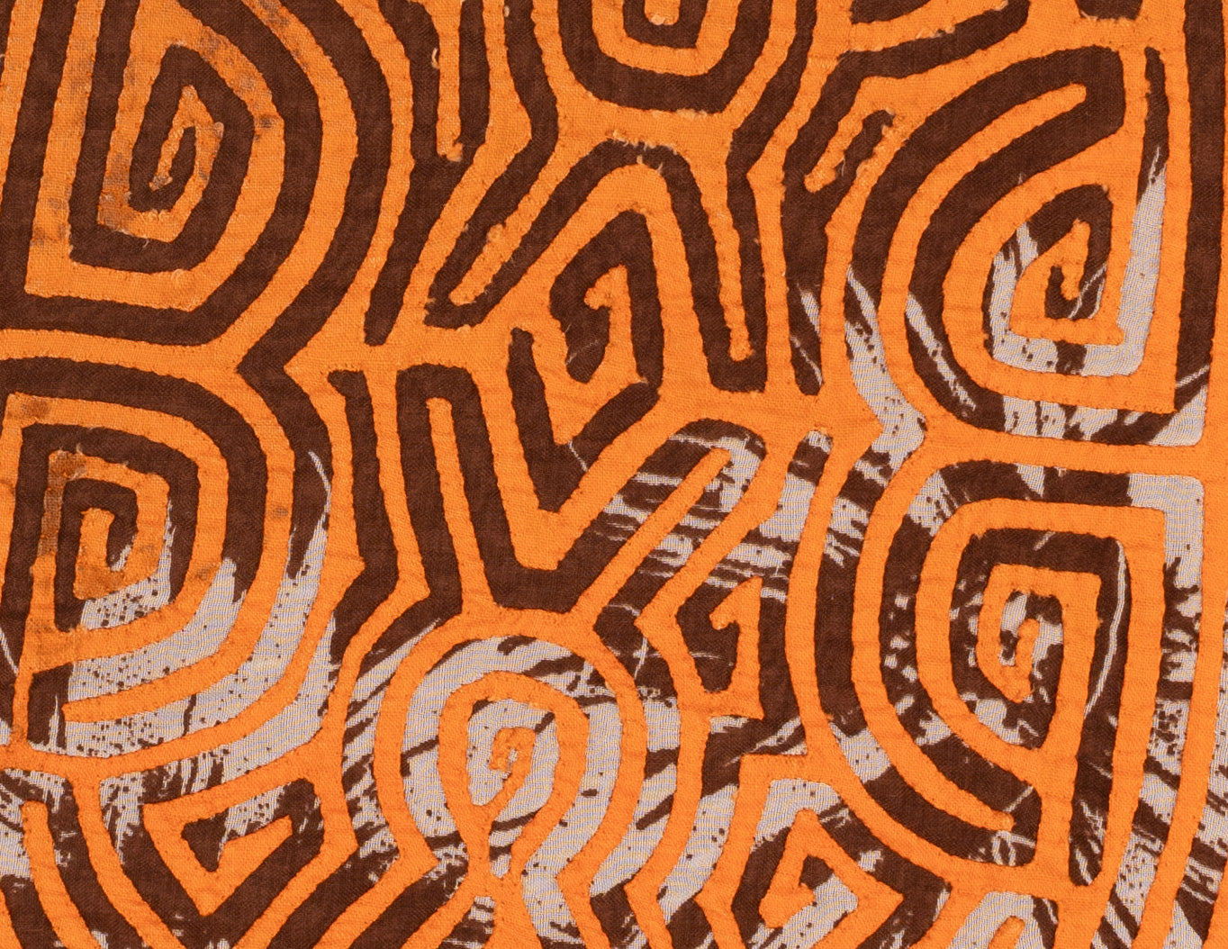 Vintage Orange And Brown Background Material Mola