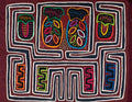 Burgundy Black And White Monkey Plum Mola