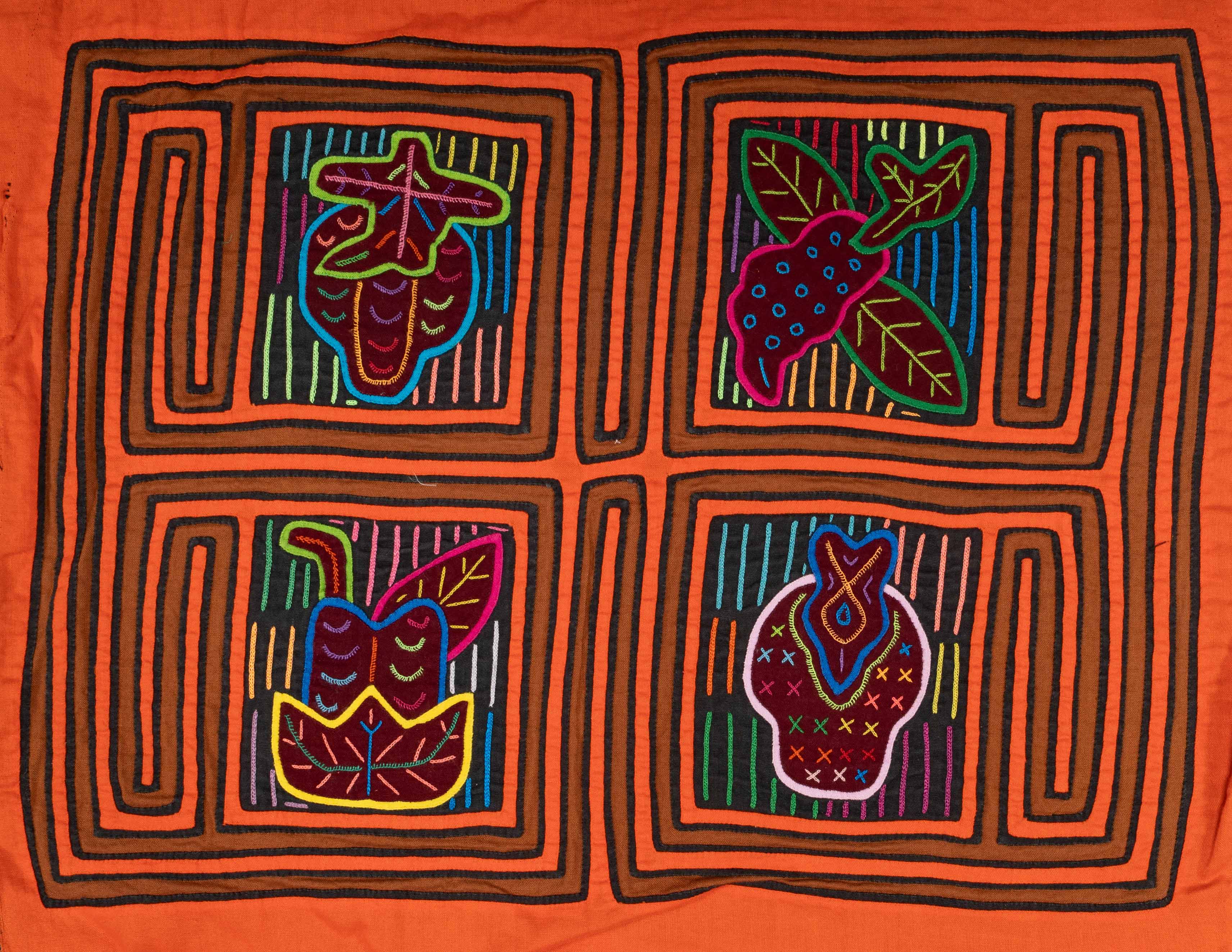 Orange And Brown Fruit And Vegetable Mola