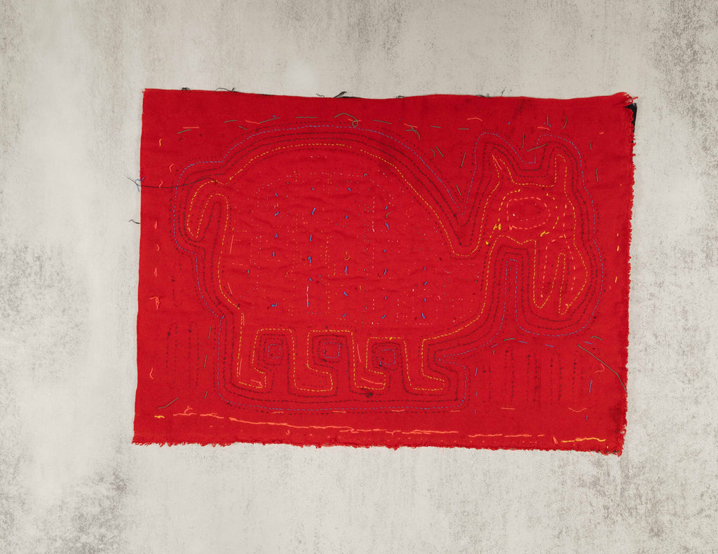Black Red And Blue One Hump Egyptian Camel Mola