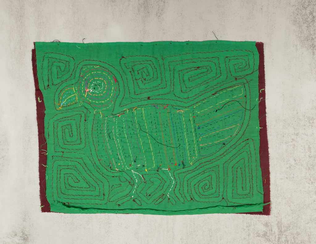 Maroon And Green Waddling Duck Mola