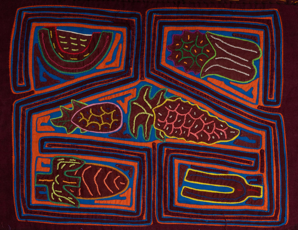 Burgundy Blue And Orange Fruit Salad Mola