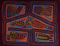 Burgundy Blue And Orange Fruit Salad Mola