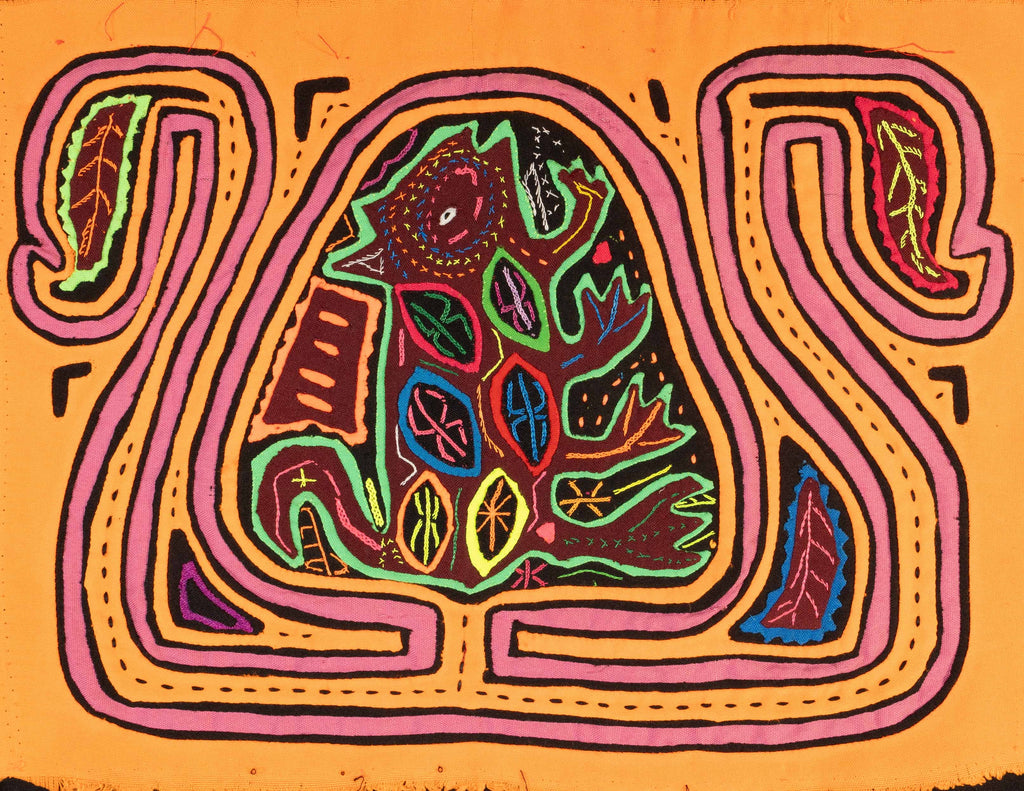 Neon Orange And Purple Venus Critter Trap Mola