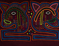 Maroon Blue And Orange Puppy Dogs Ready For Show Mola