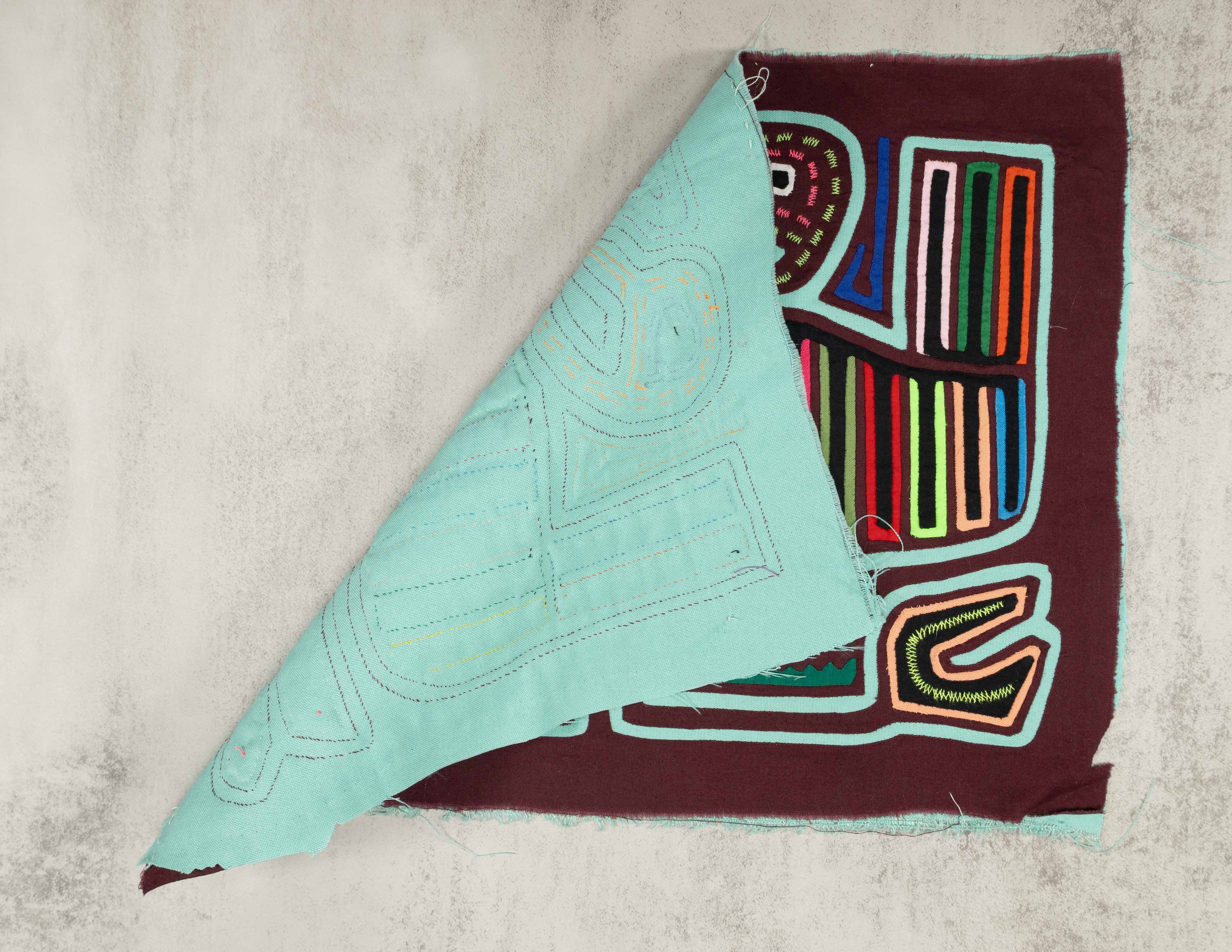 Maroon And Blue Duck Double Talk Mola