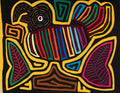 Black And Rainbow Bigfoot Jungle Bird Mola