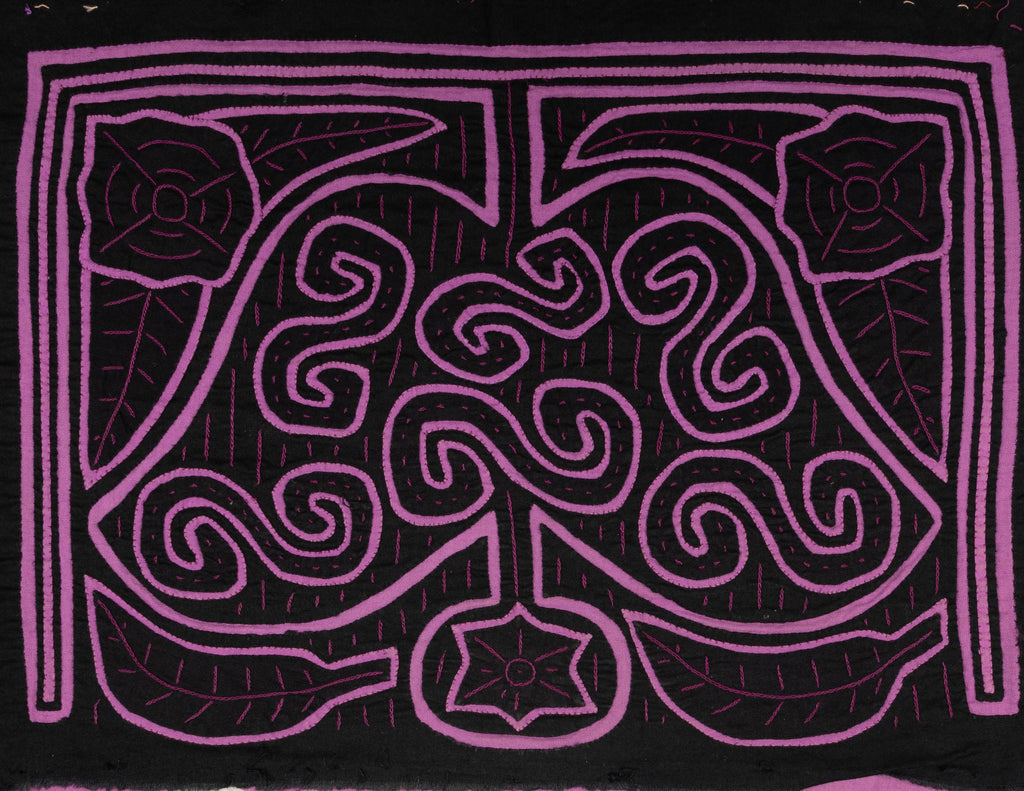 Purple And Black Gateway To Heaven Mola