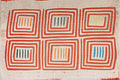 Vintage Red And White Hollywood Squares Mola