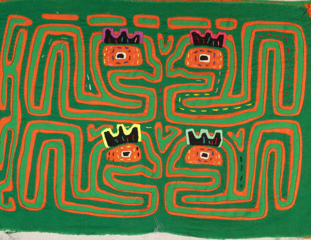 Green And Orange Jungle Slither Bug Mola