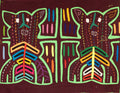 Burgundy And Green Squirrel Caught In Headlights Mola