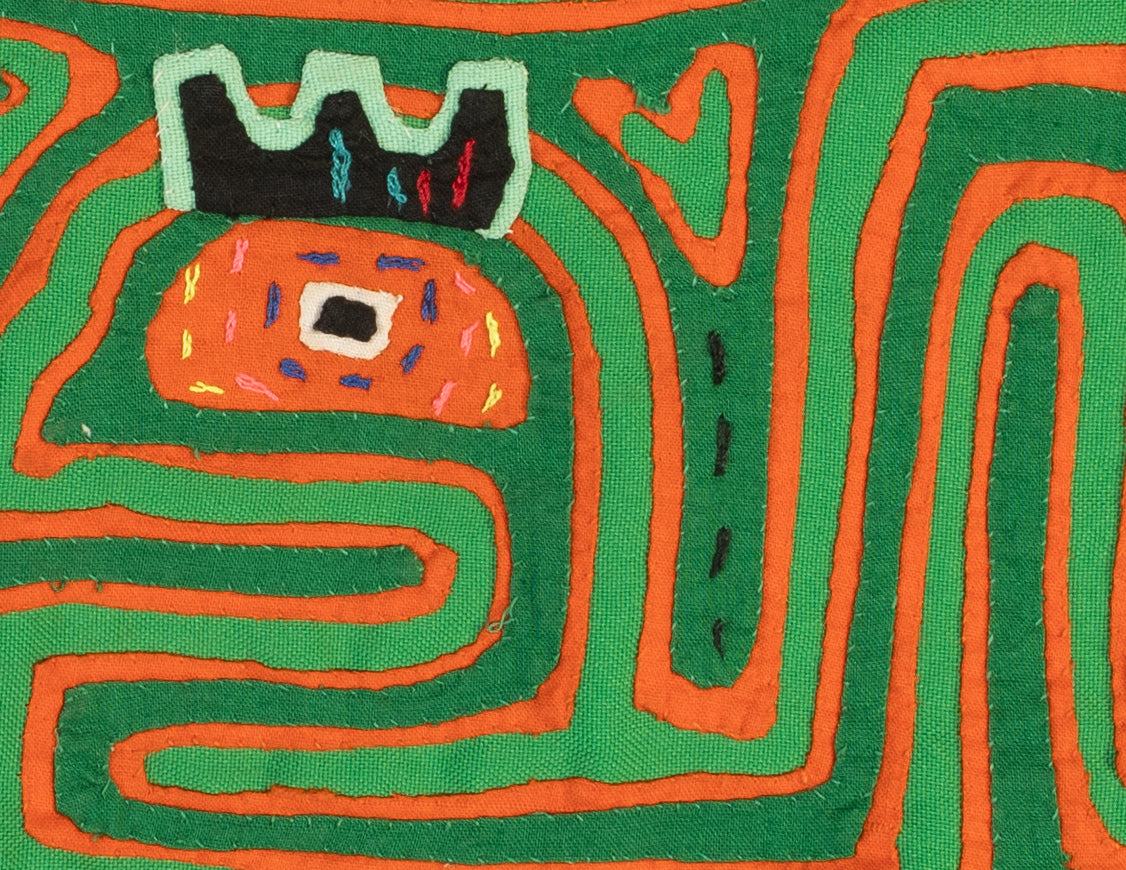 Green And Orange Jungle Slither Bug Mola