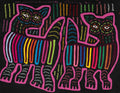 Pink And Black Panther Mola