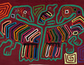 Burgundy And Green Parental Care Mola