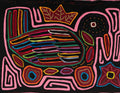 Black And Pink Ducky Duck Mola