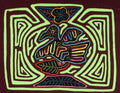 Maroon And Green Fledgling Bird Mola