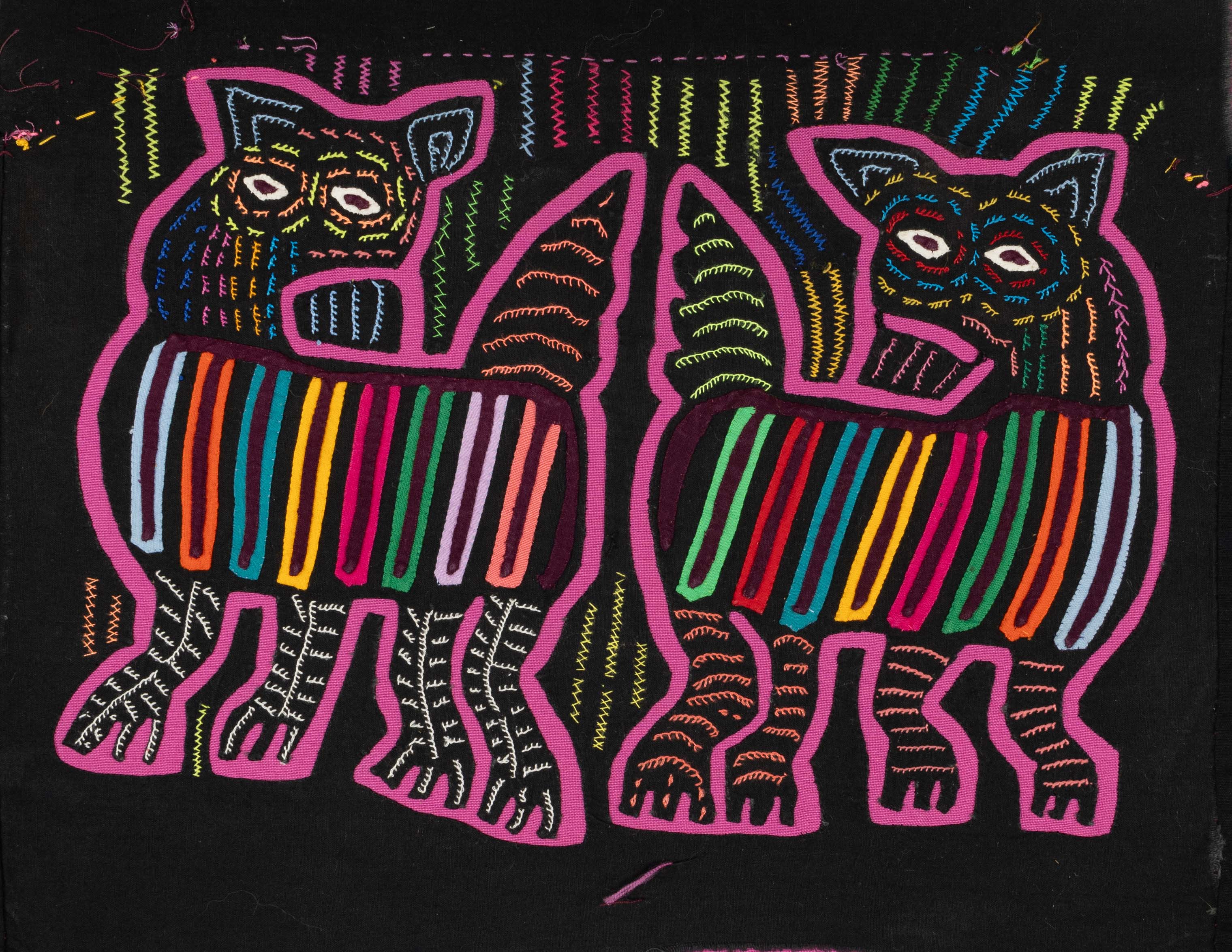Black And Pink Panther Mola