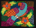 Blue Orange And Purple Parrot Bird Mola