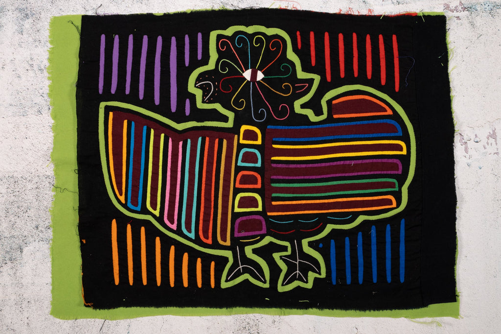 Rainbow Wing Optical Illusion Bird Mola