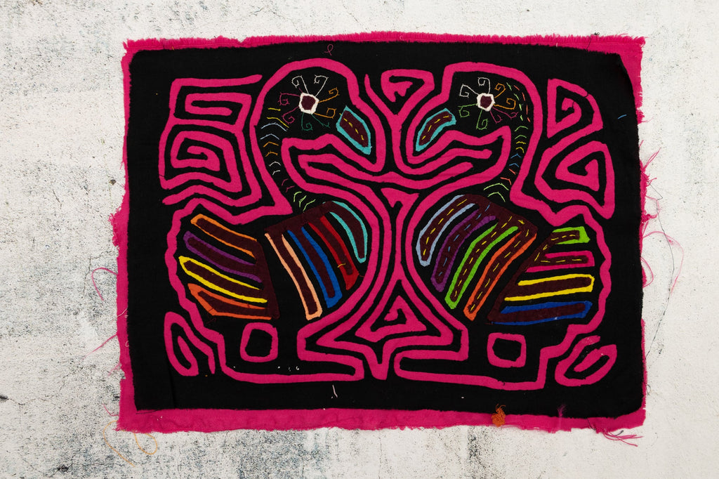 Pink Goose Panama Mola