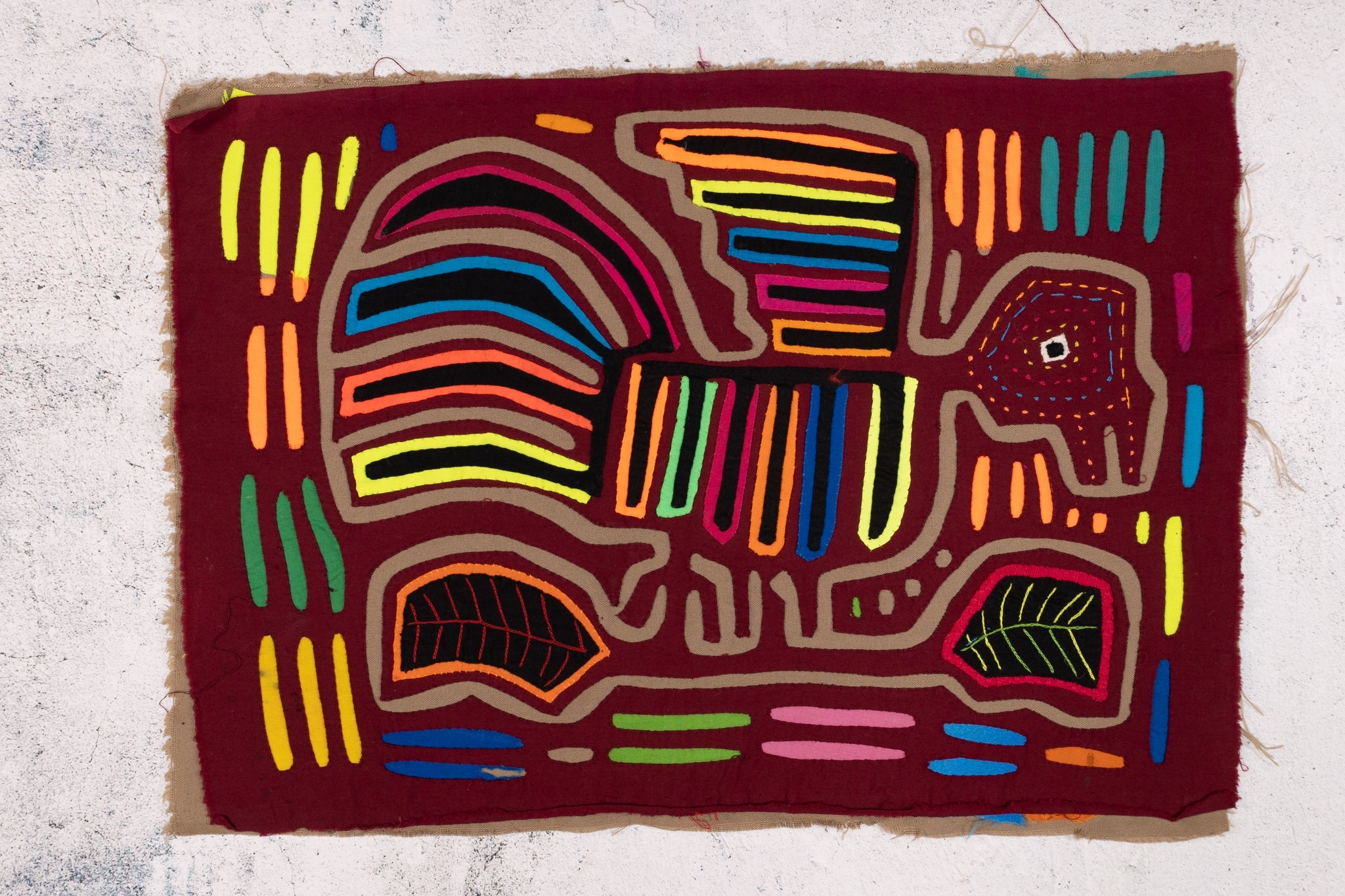 Rainbow Multicolor Bird on The Wing Mola
