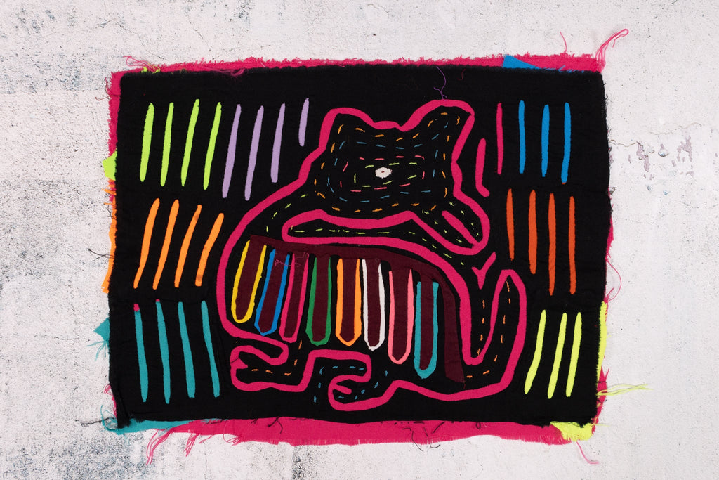Pink Black Puppy Pooch Dog Mola