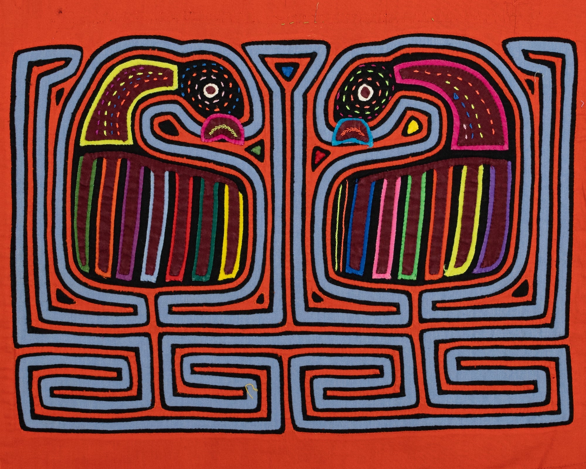 Orange Singing Geese Mola+