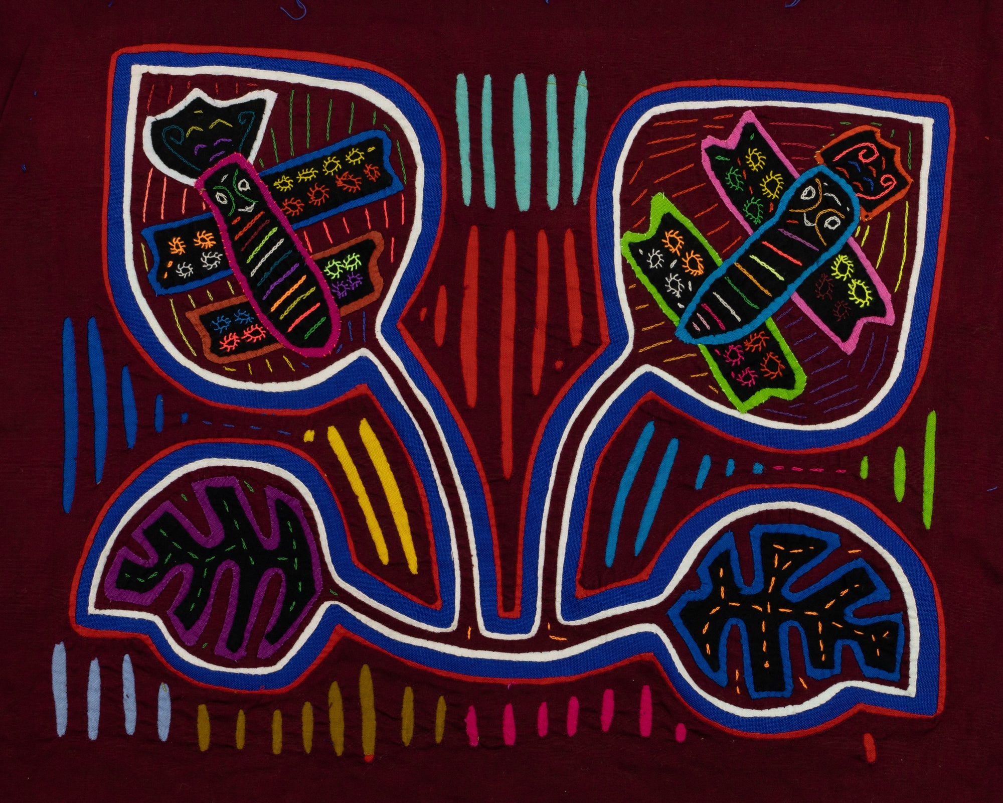 Butterfly Flower Mola