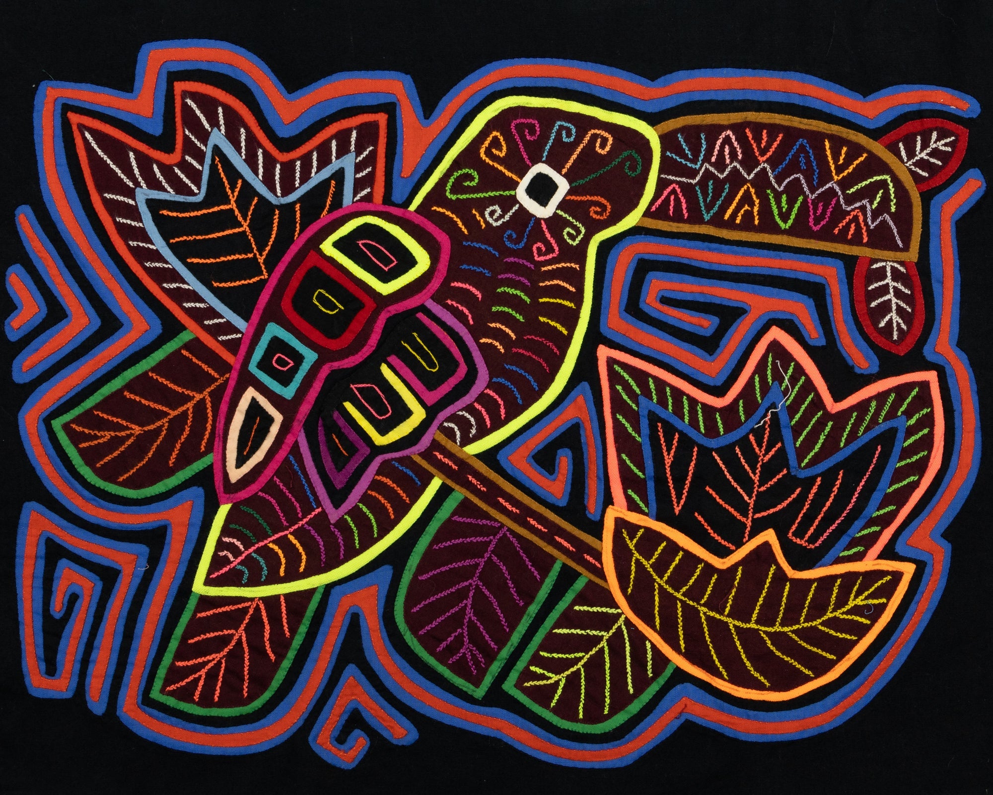 Toucan Parrot Mola