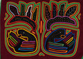 Burgundy Rainbow Swan Lake Mola