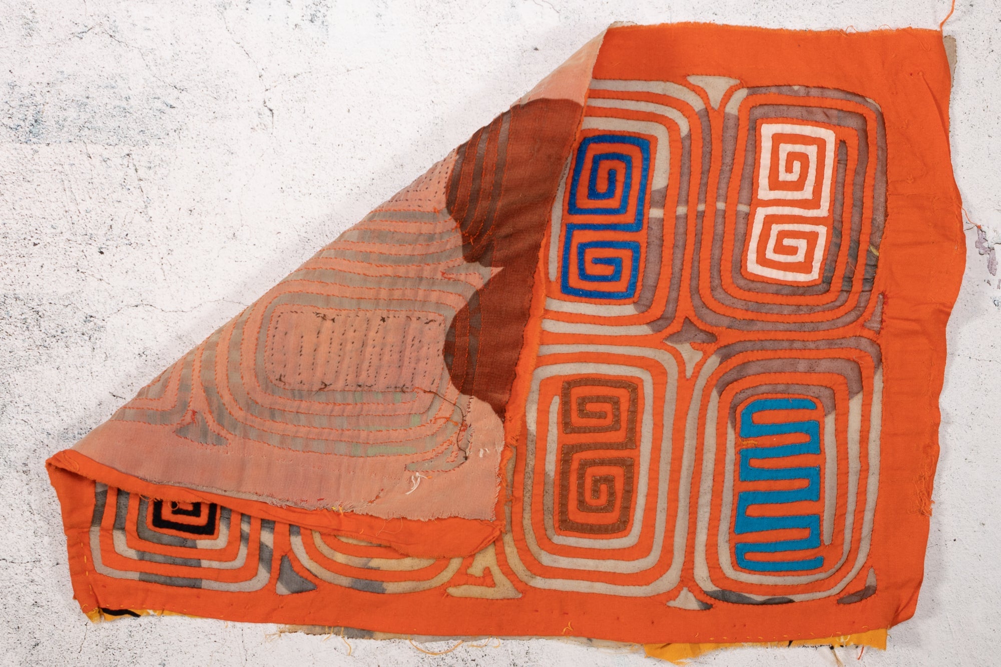 Vintage Orange and Rare Sheer Mola