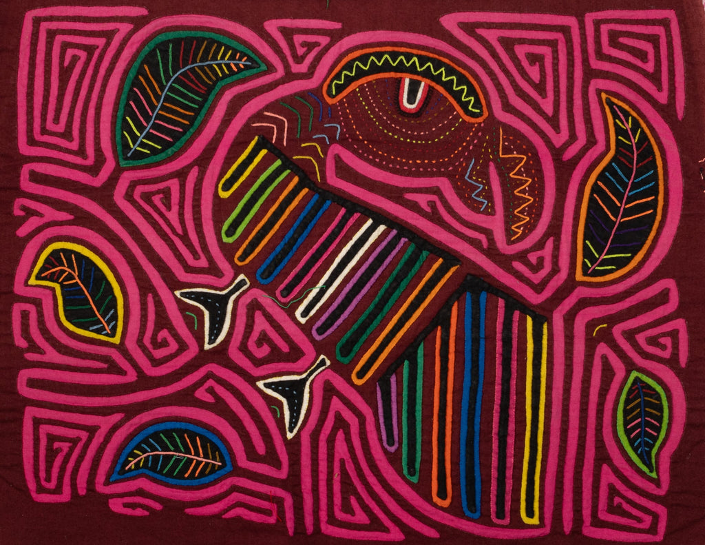 Helmet Andean Condor Bird Pink Rainbow Mola