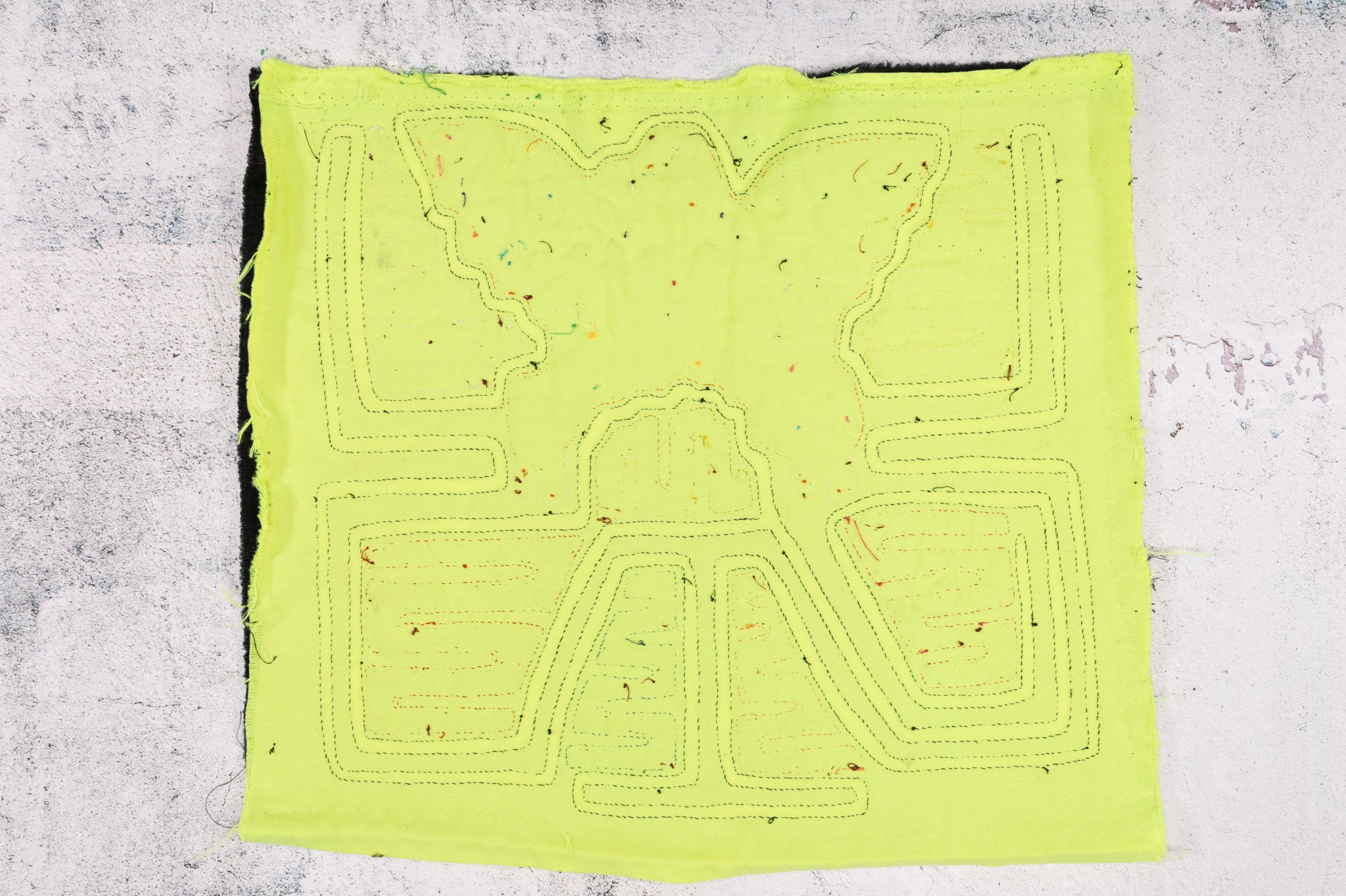 Black Neon Green Hawk Eagle Two Mola