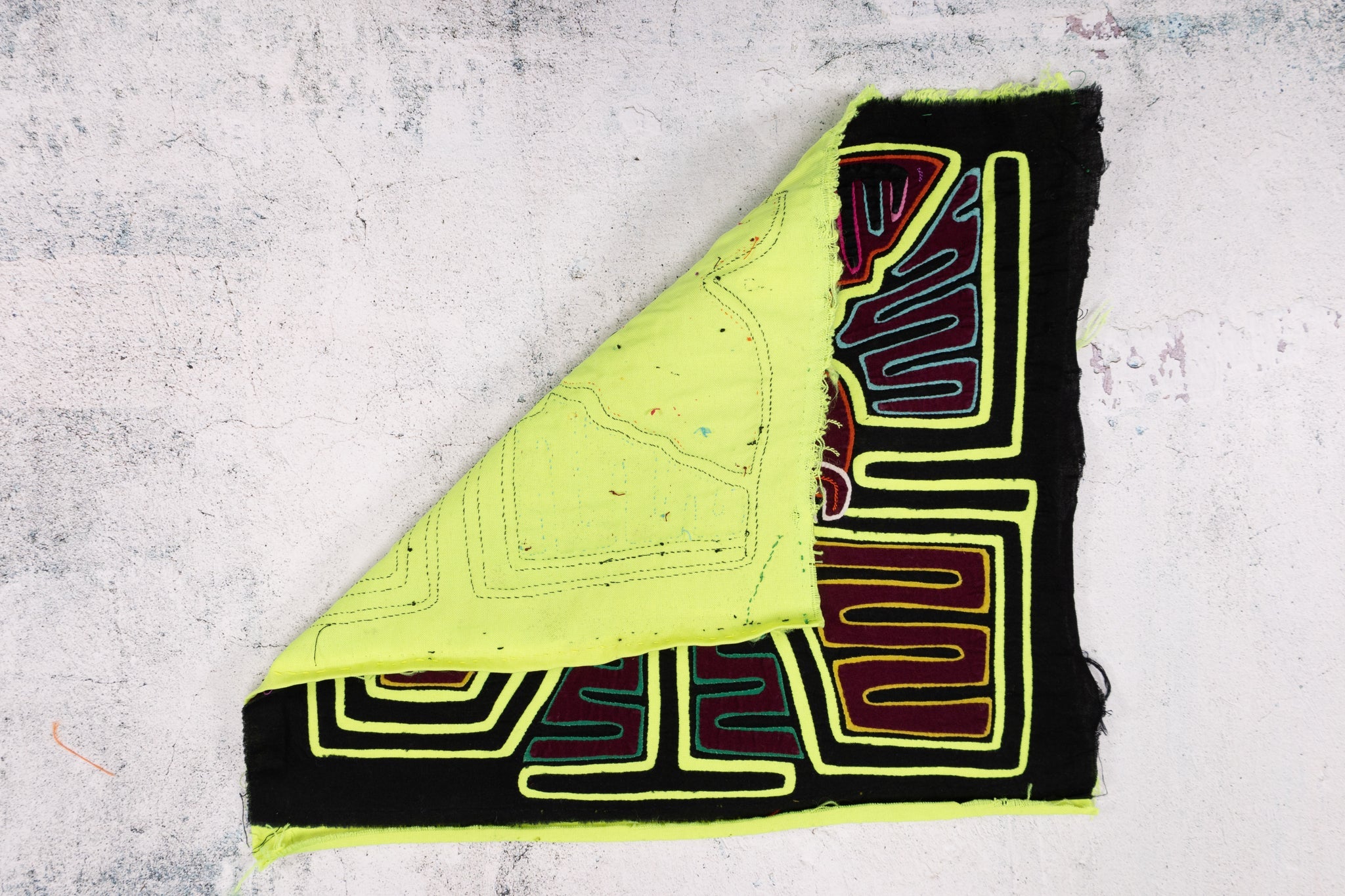 Black Neon Green Hawk Eagle Mola