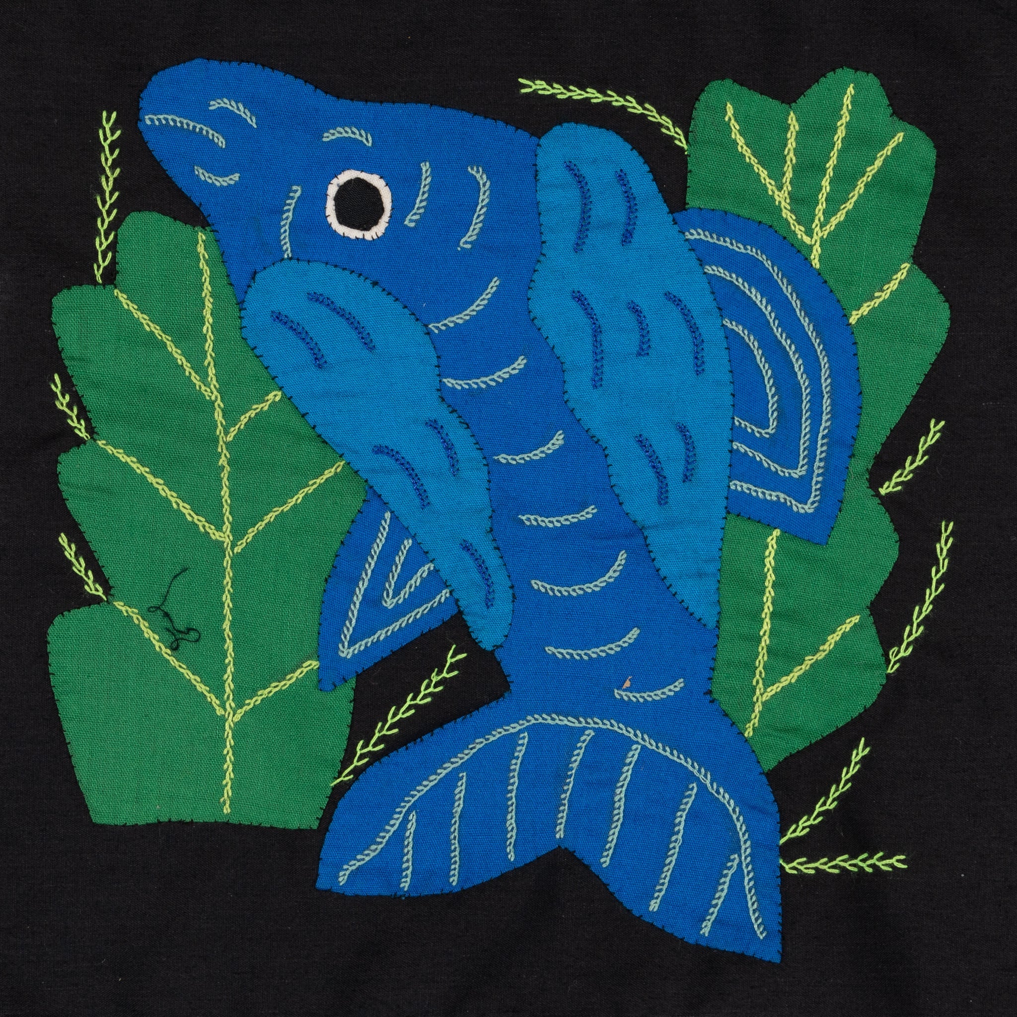 Blue Dolphin Among Ferns Molita