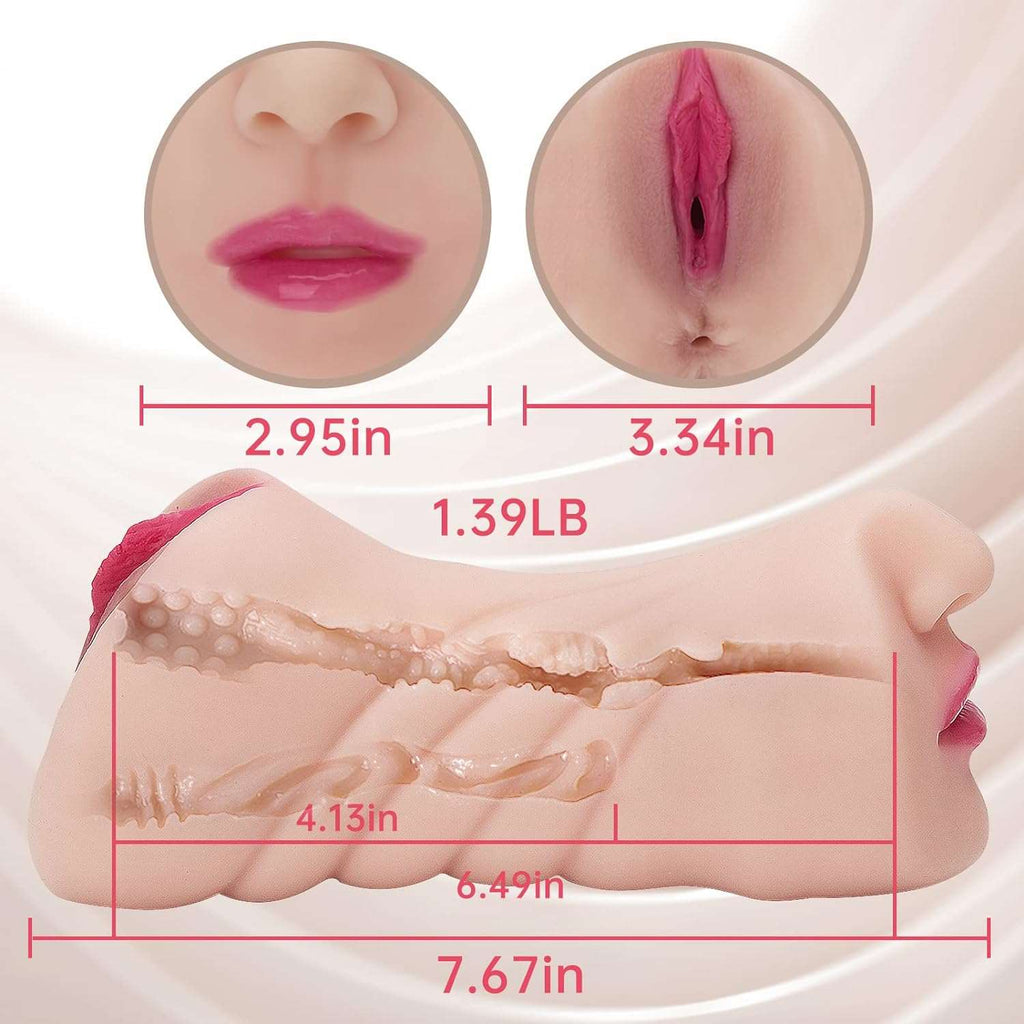 PocketVibe Triple-Entry Male Masturbator