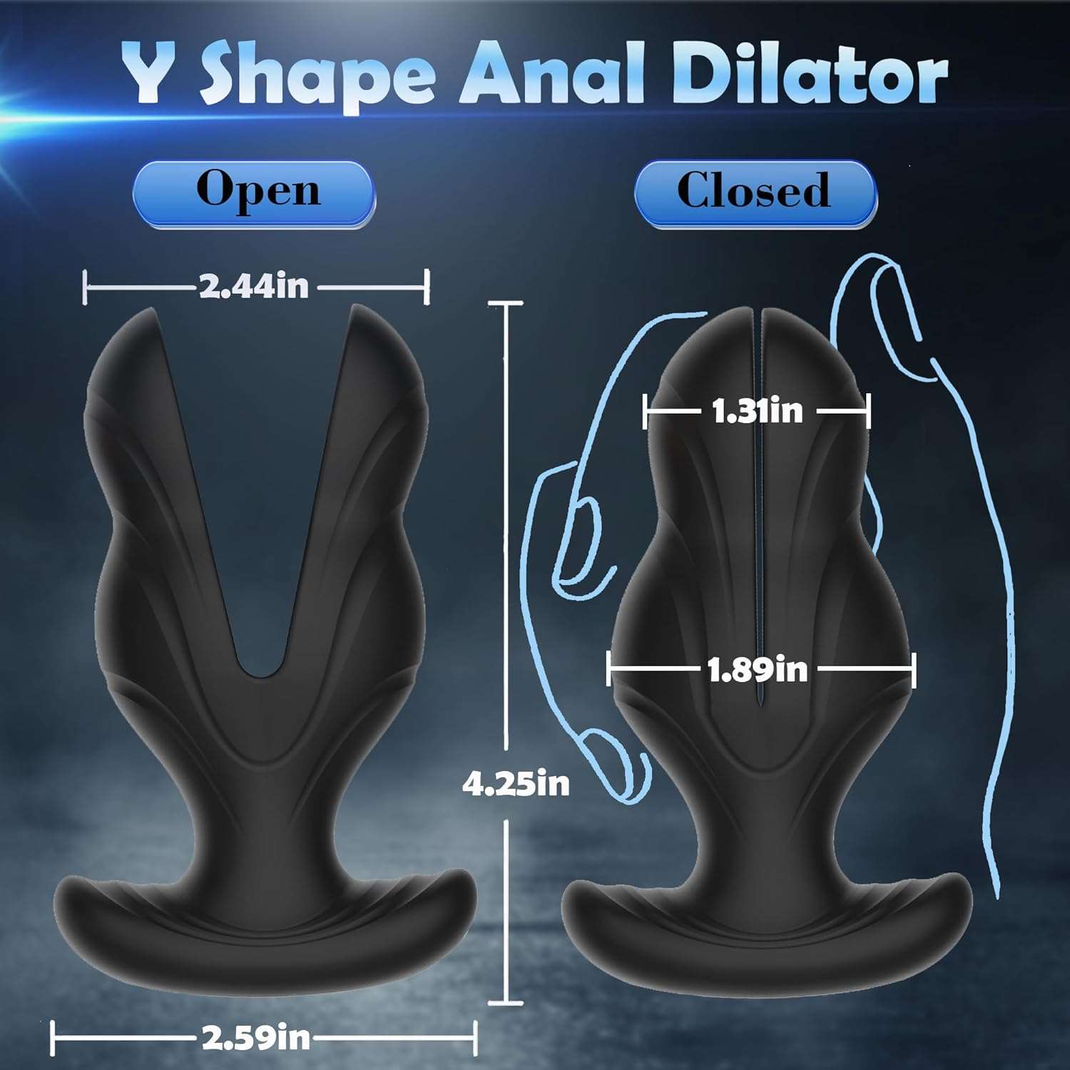 PowerSurge Electric Shock Anal Vibrating Plug