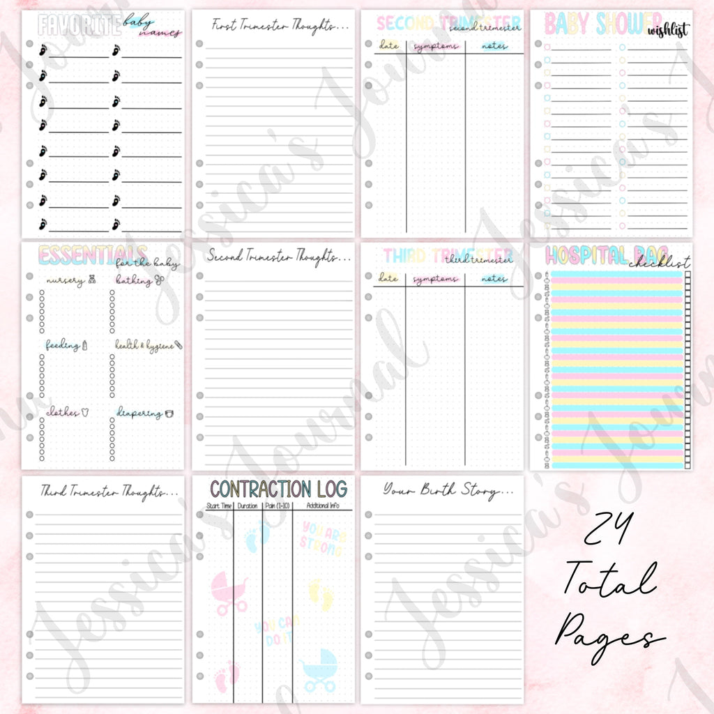 Pregnancy Journal Kit