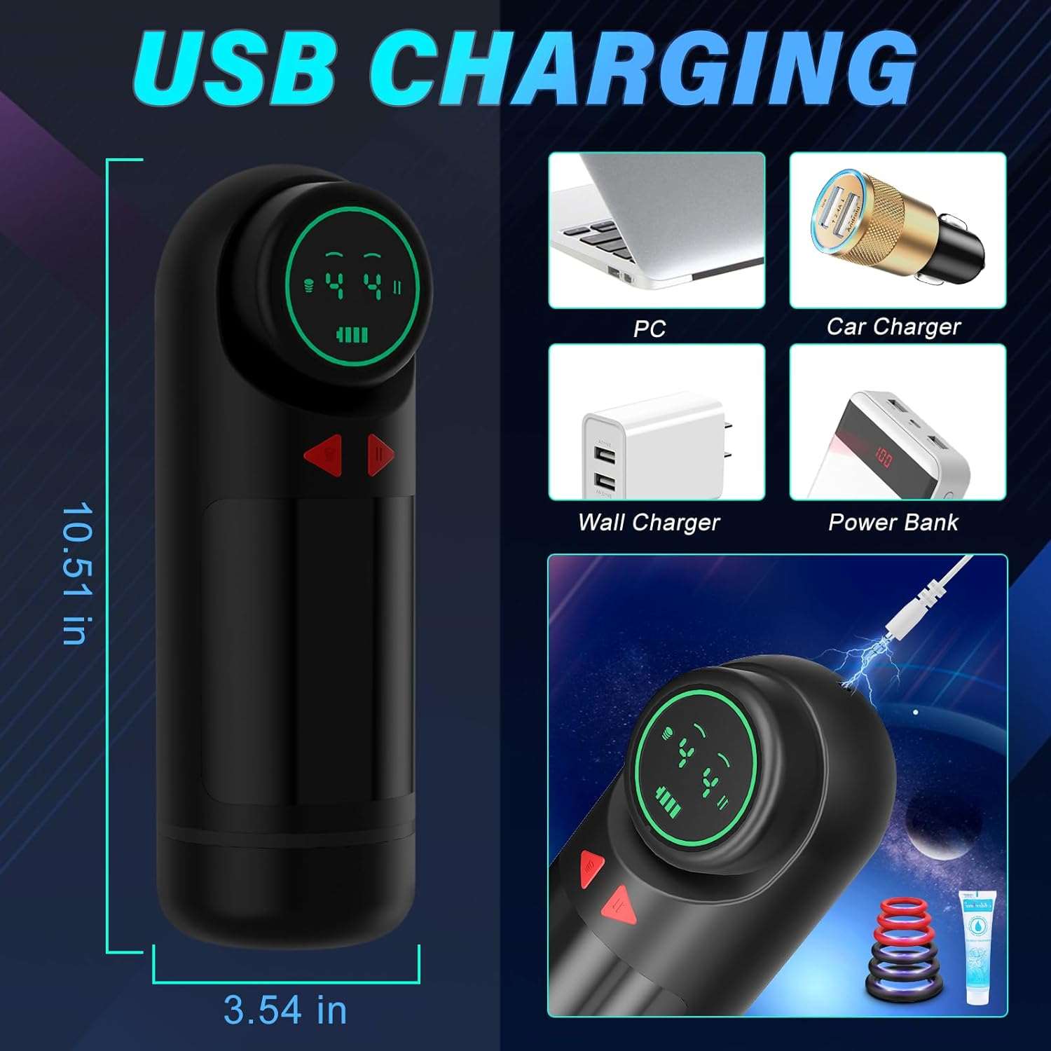 PrimeTunnel Automatic Penis Pump Masturbator