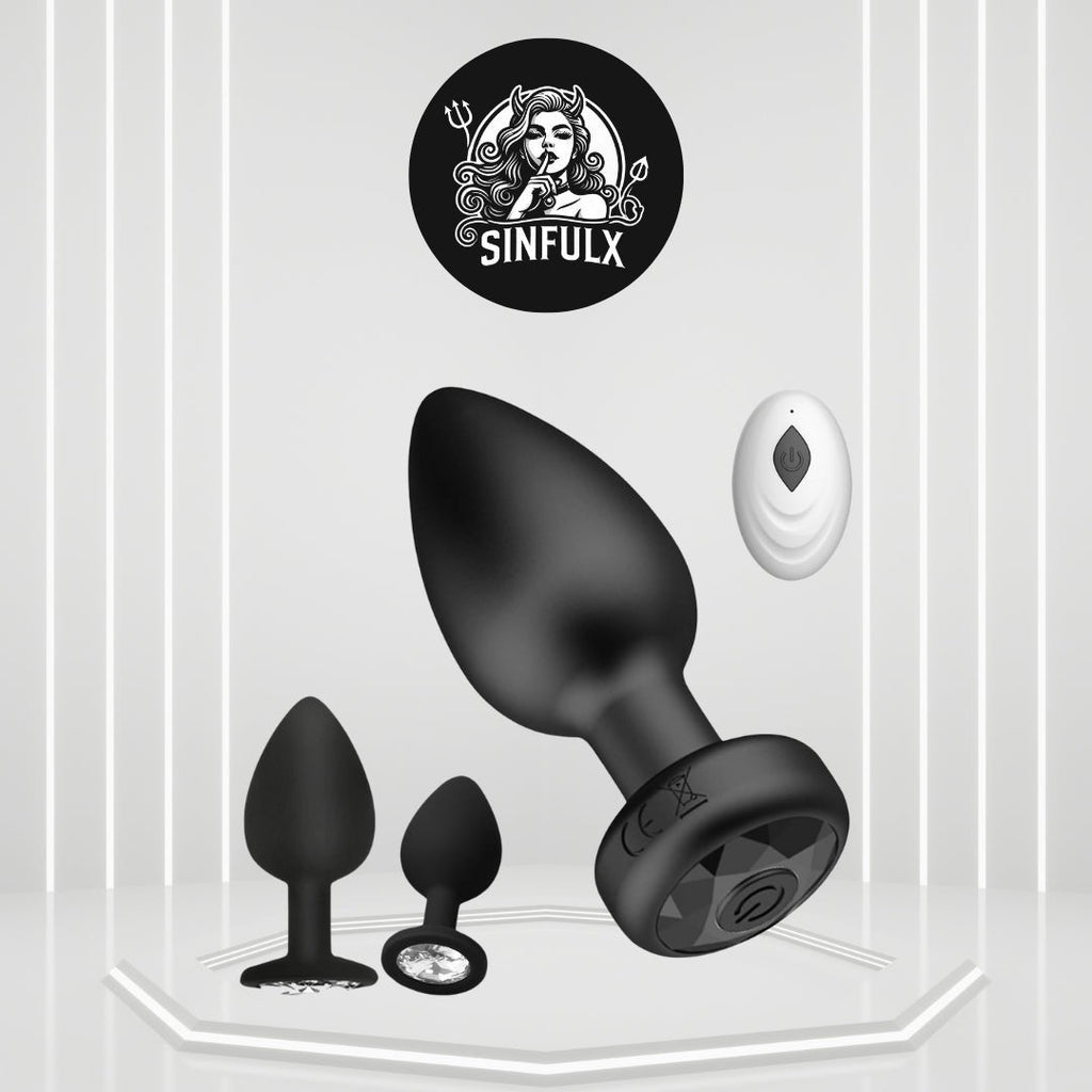 PulseReach Anal Plug Prostate Massager Training Set